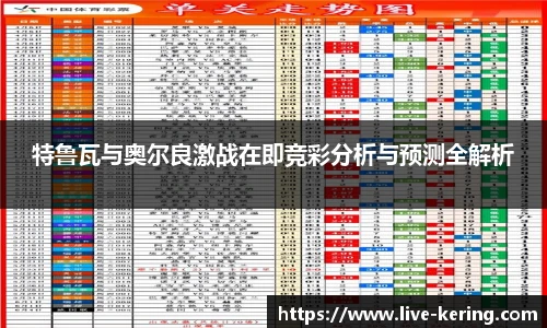 特鲁瓦与奥尔良激战在即竞彩分析与预测全解析